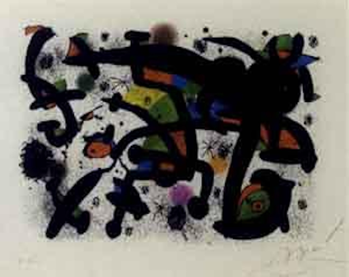 Le premiere nuit de printemps by Joan Miró