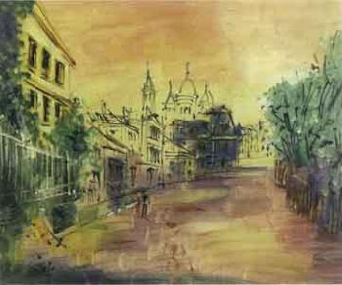 Sacre Coeur de Montmartre by Jean Dufy