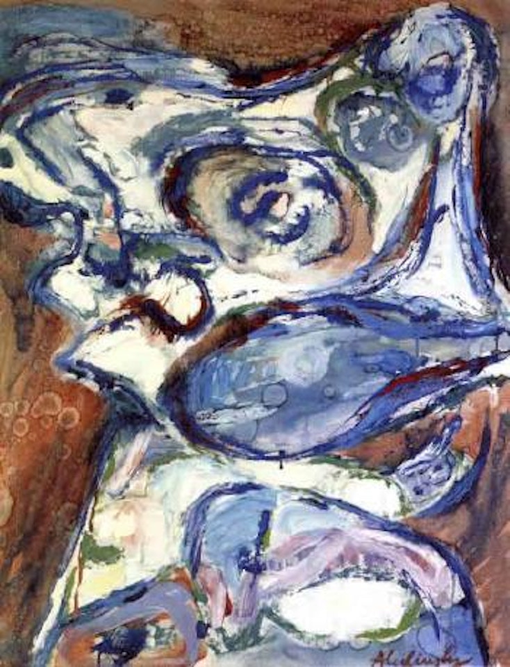 Tu causes, tu causes by Pierre Alechinsky