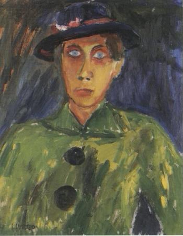 Portrait of the artist's mother by Ivan Ivarson