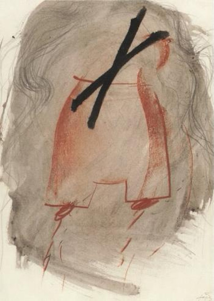 Visage by Antoni Tapies