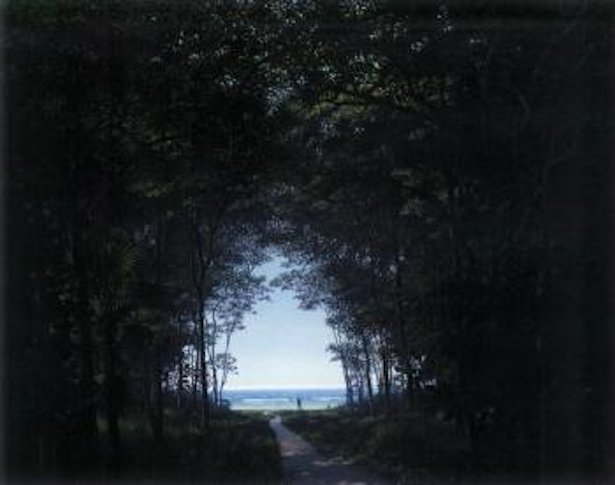 Llegar al mar - Getting to the sea by Tomas Sanchez