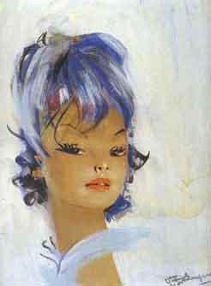 Portrait de Carita by Jean Gabriel Domergue