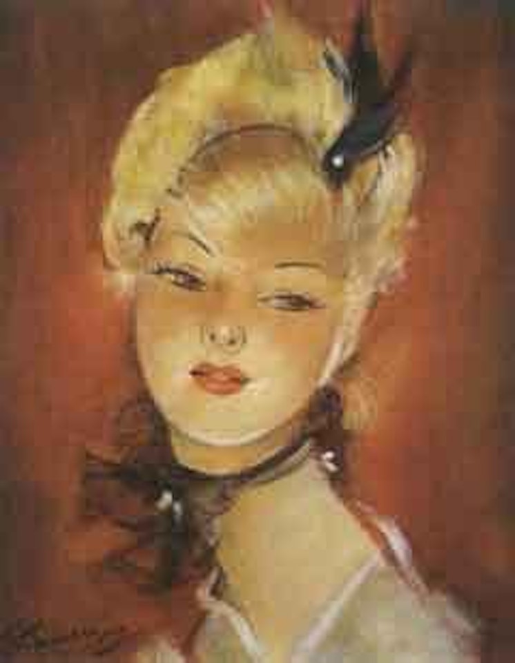 Portrait de Rafa by Jean Gabriel Domergue