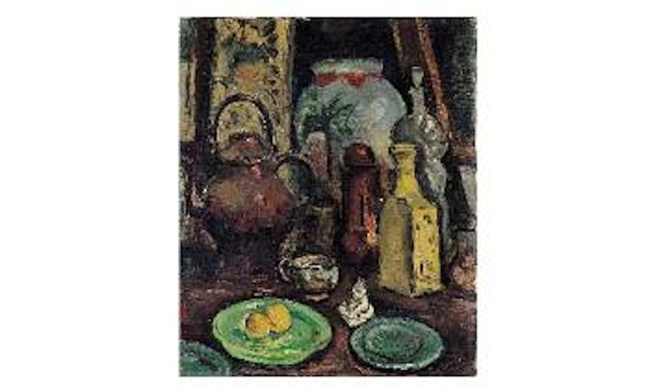 Nature morte au vase bleu by Othon Friesz