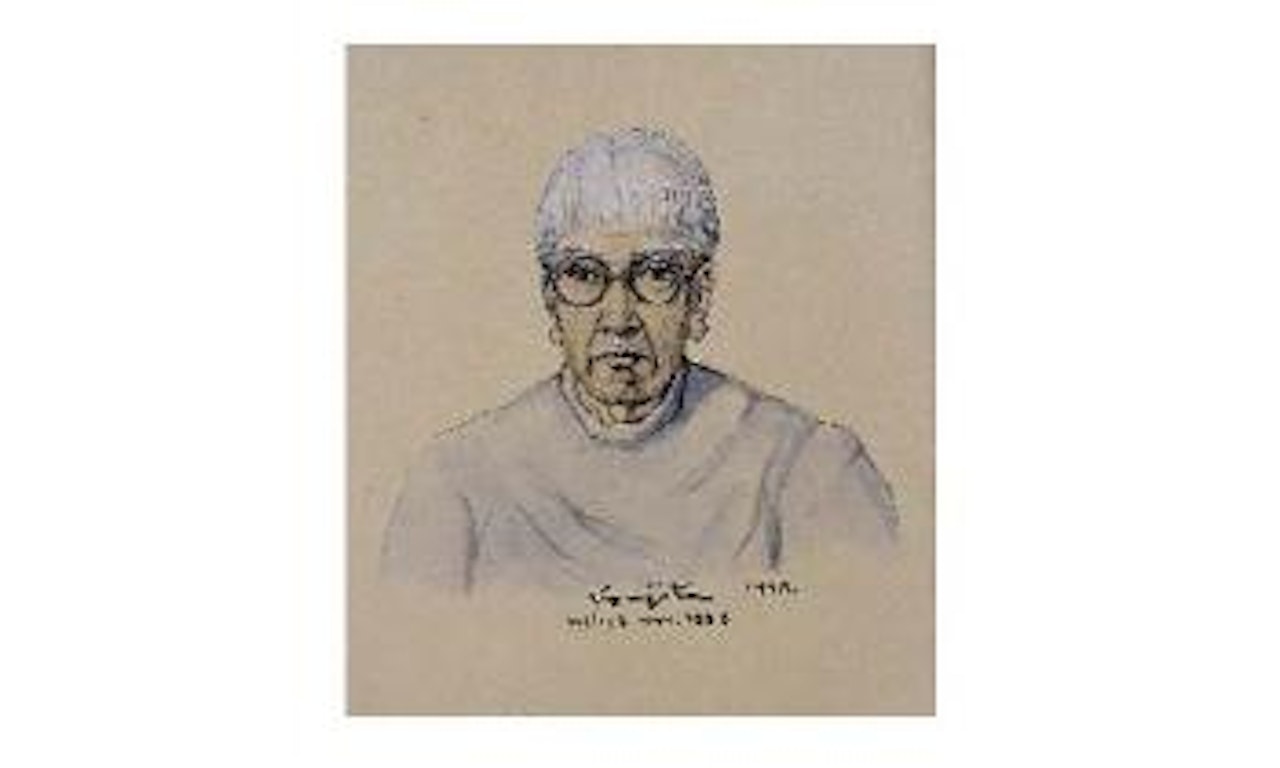 Auto-portrait by Leonard Tsuguharu Foujita