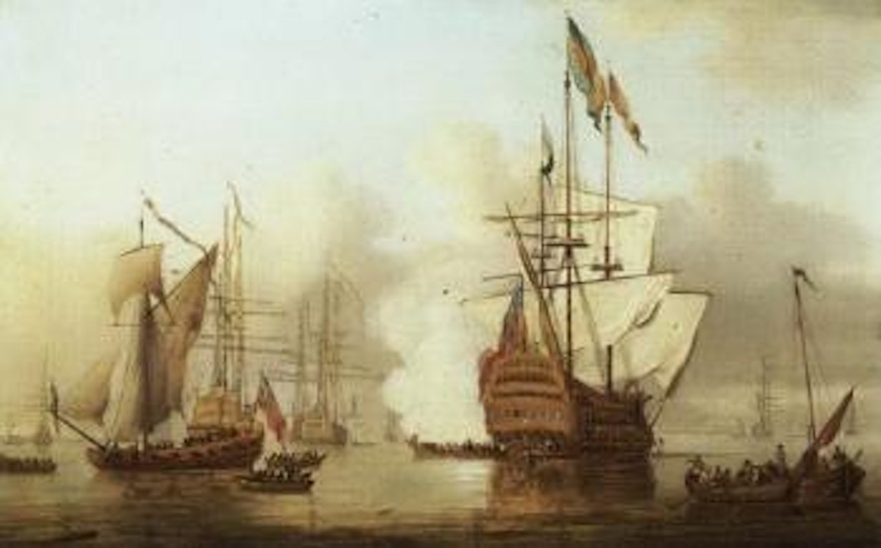 Morning gun by Francis Swaine