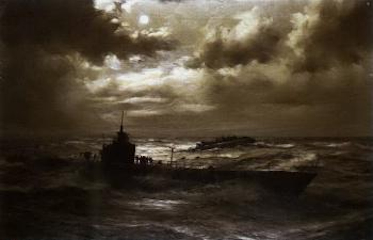 Naval engagments of World War II by Montague Dawson