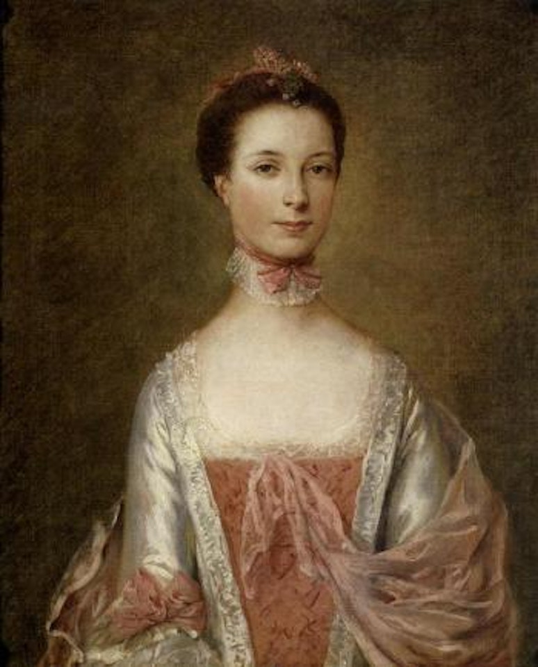 Portrait of Mrs Edwin Lascelles, nee Elizabeth Dawes by Thomas Gainsborough