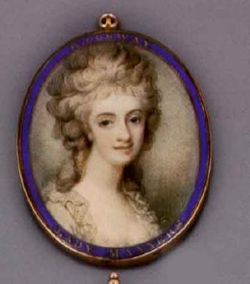 Young lady called Lady Manners by Richard Cosway