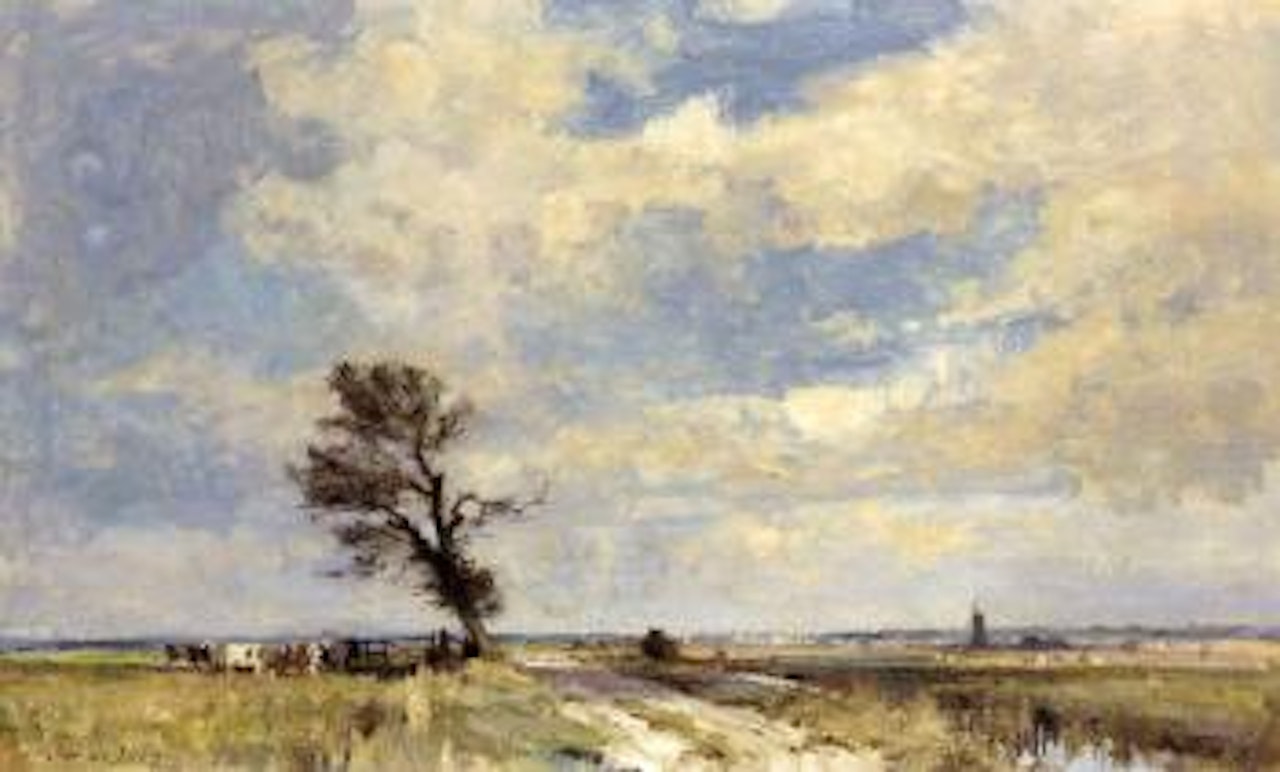 Cow Holm Marsh, Norfolk by Edward Seago