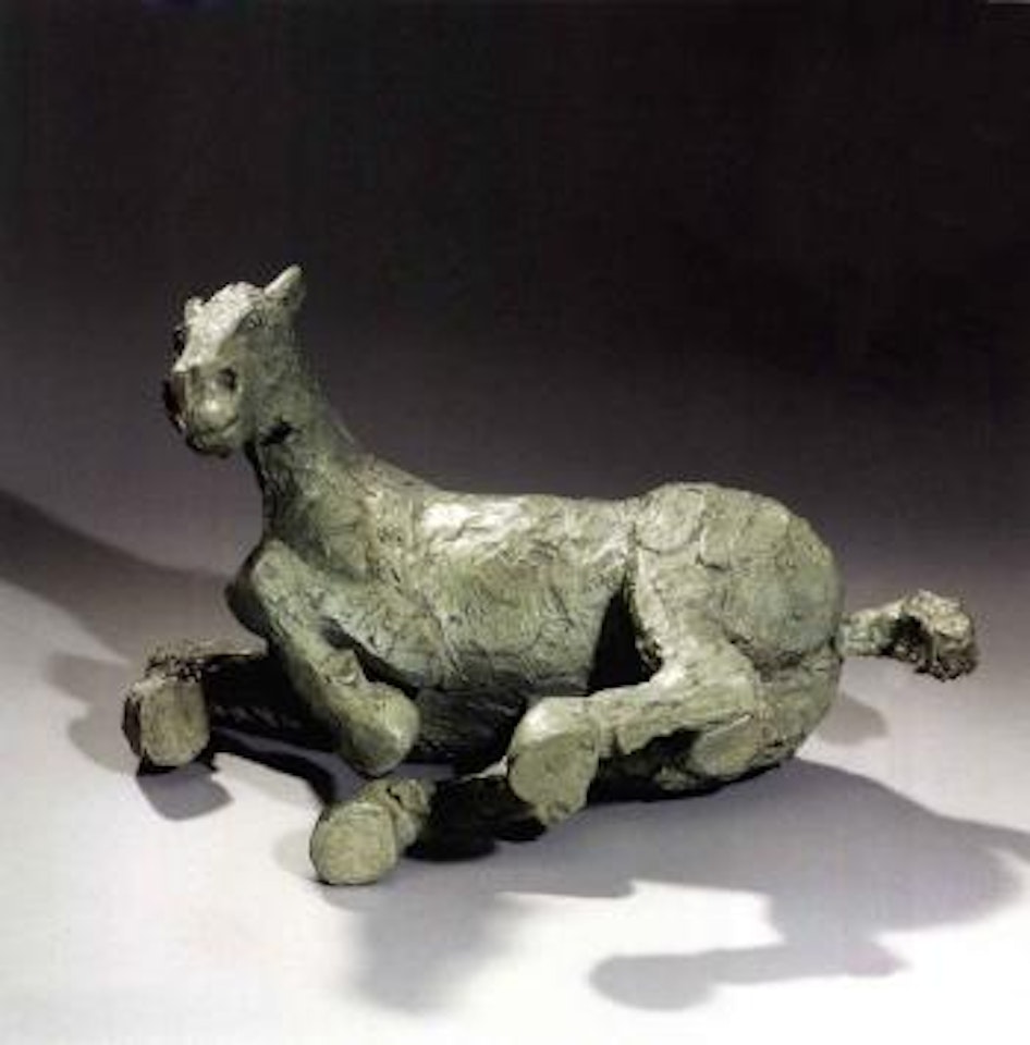 Chinese horse I, rolling by Elisabeth Frink