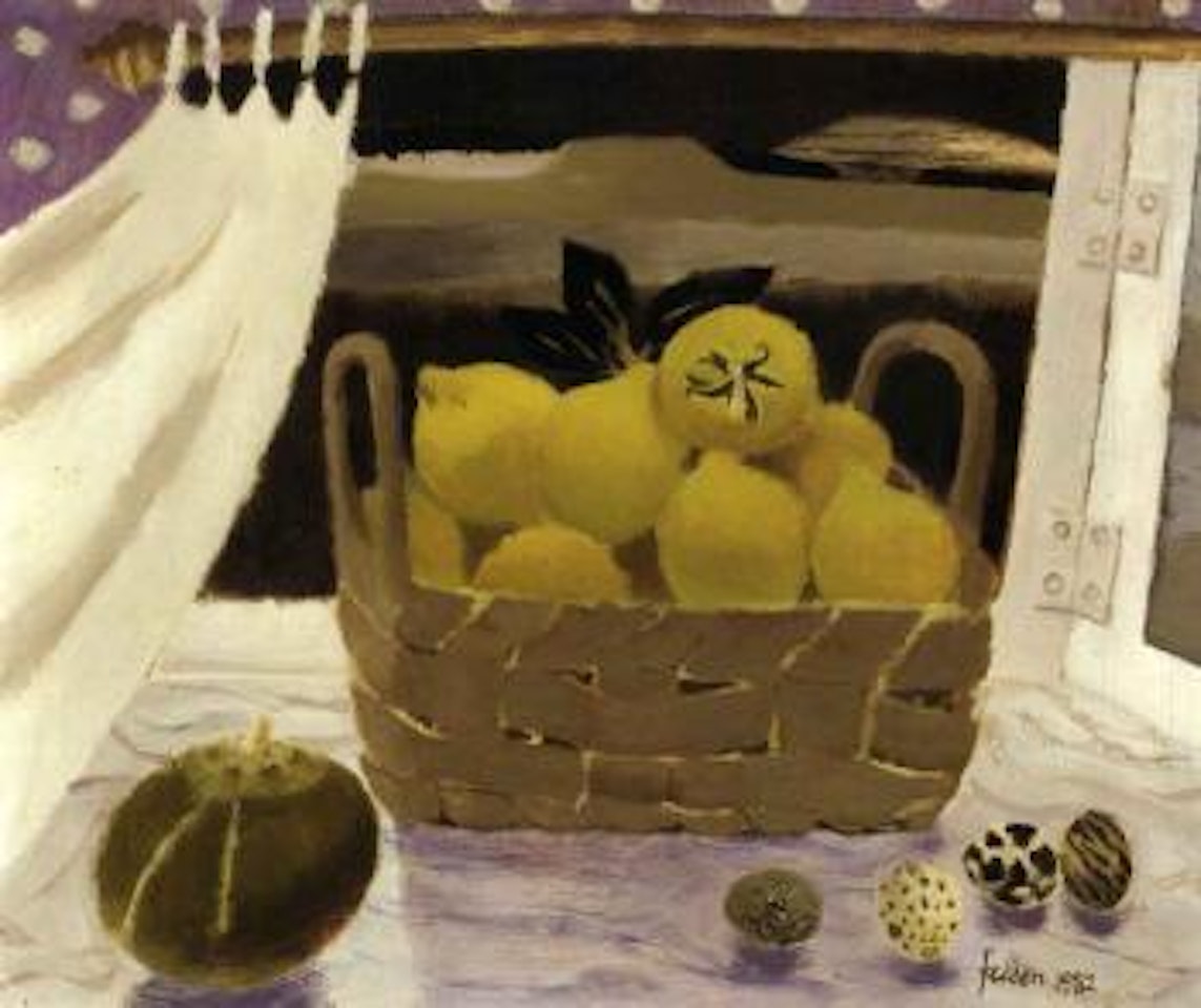 Basket of lemons by Mary Fedden