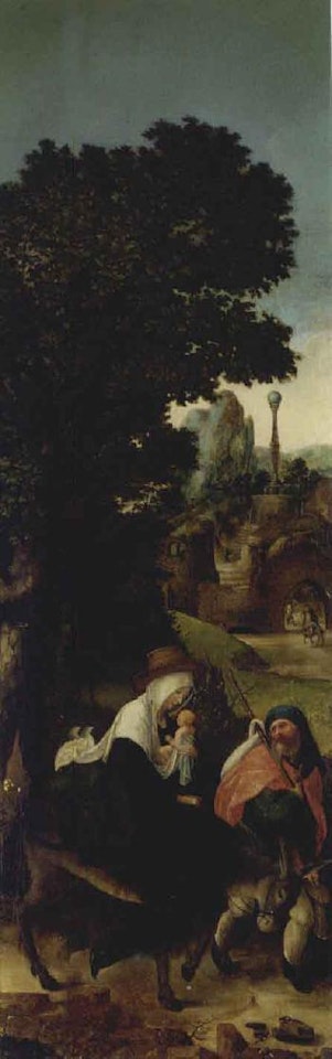 Flight into Egypt by Joachim Patenier