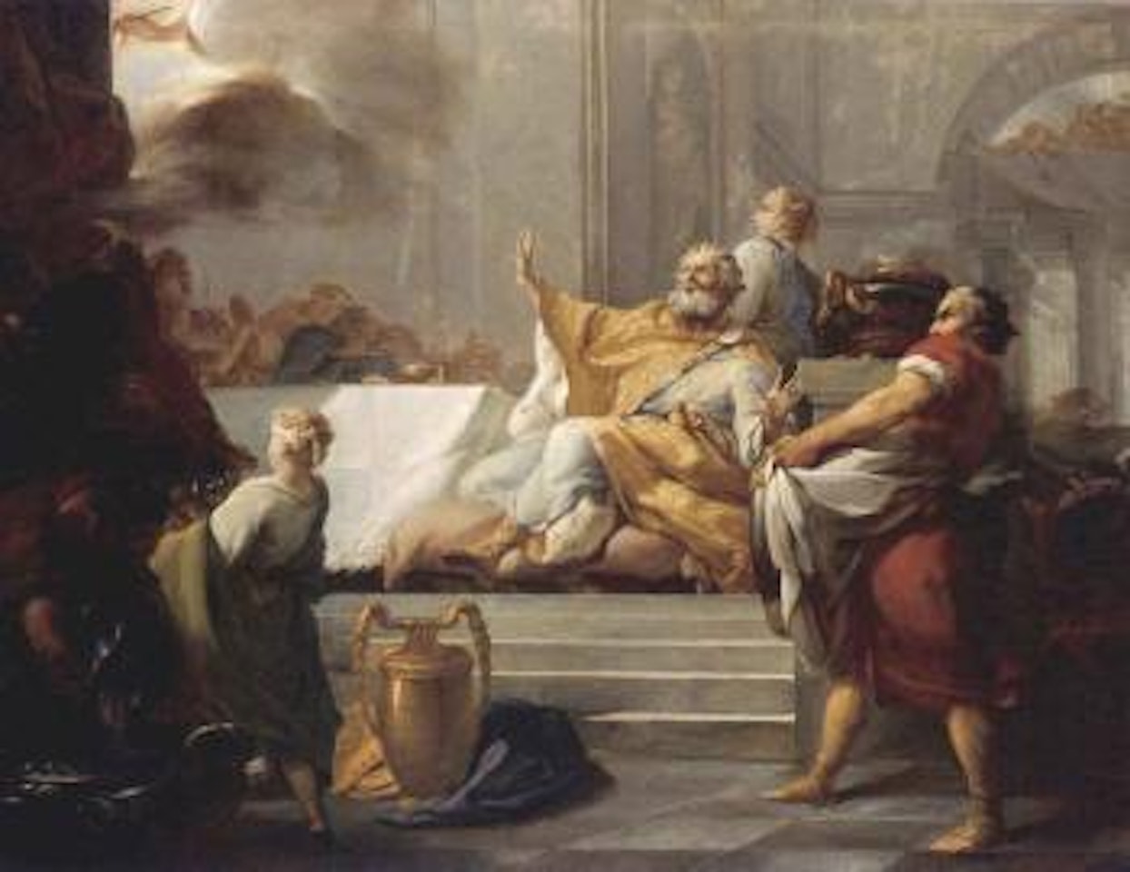 Feast of Belshazzae by Jean Baptiste Marie Pierre