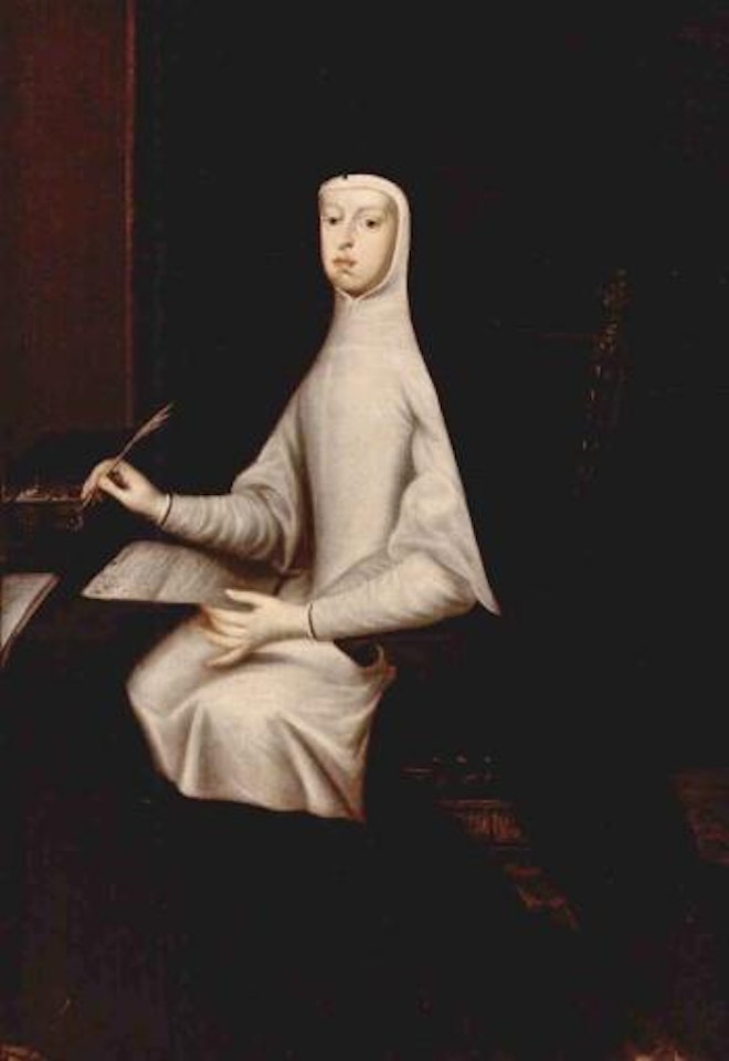 Portrait of a nun by Spanish School