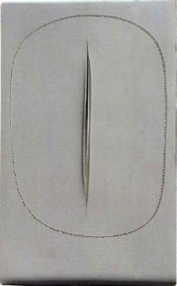 Spatial concept by Lucio Fontana