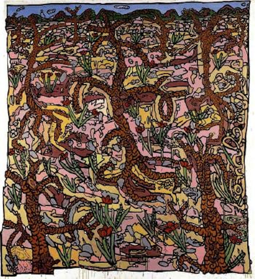 Vignes by Robert Combas