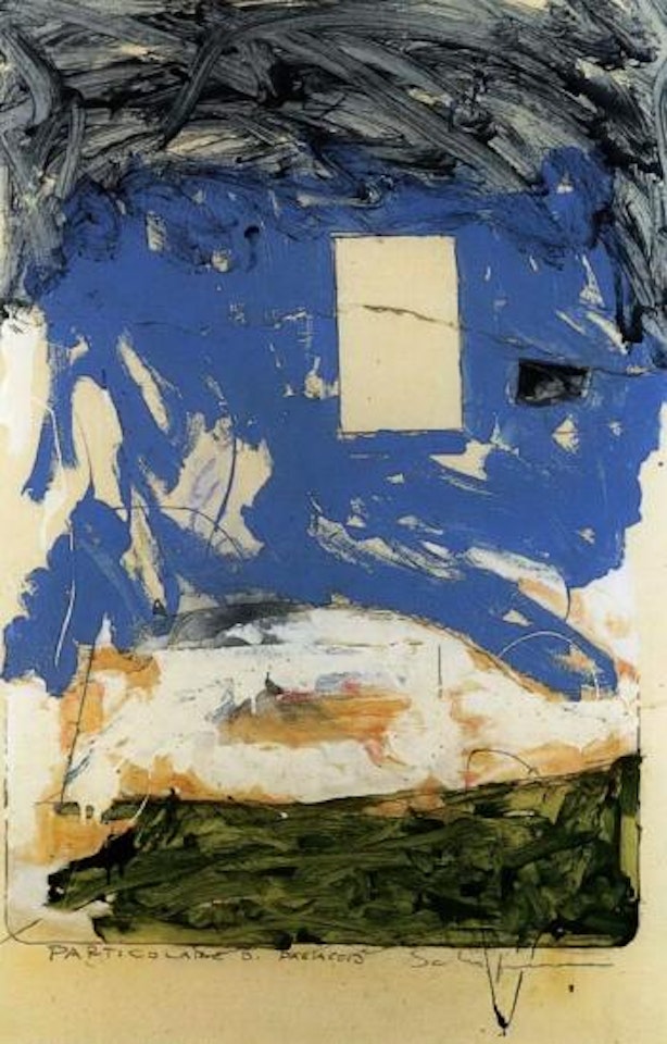 Landscape by Mario Schifano