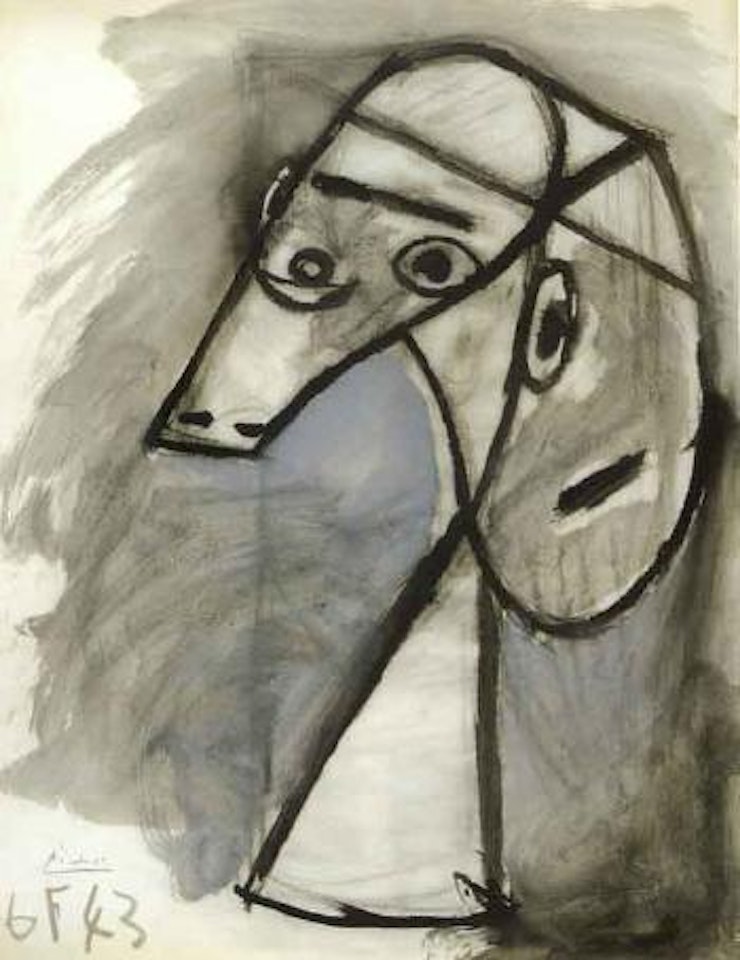Tete by Pablo Picasso