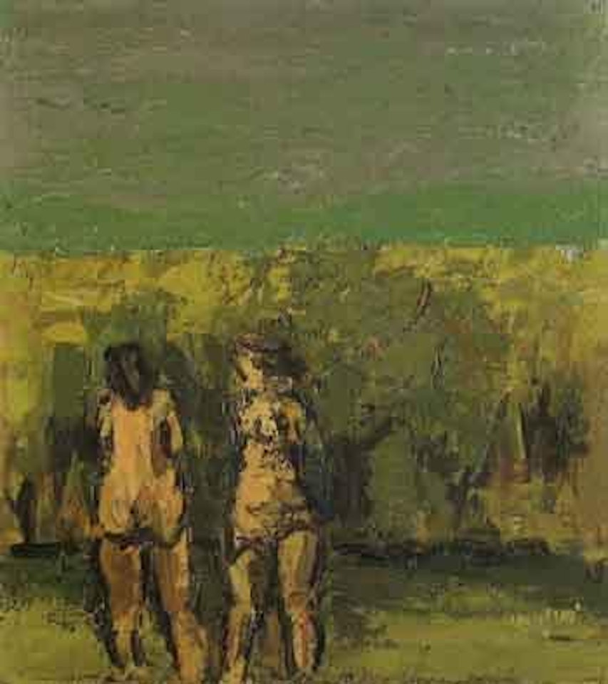 Bathers 3 by Ennio Morlotti