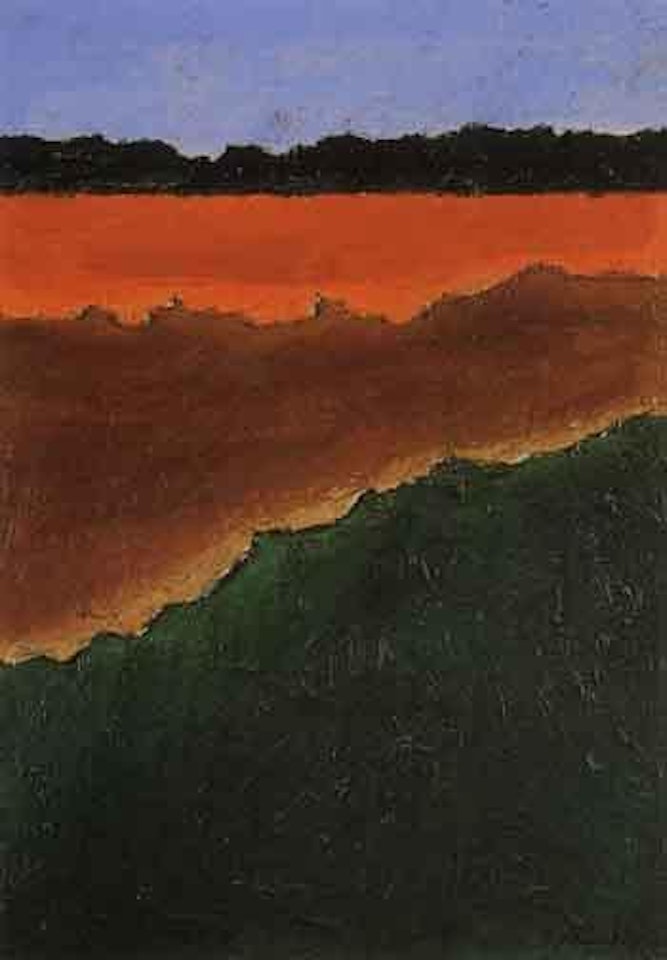 Summer landscape by Carlo Mattioli