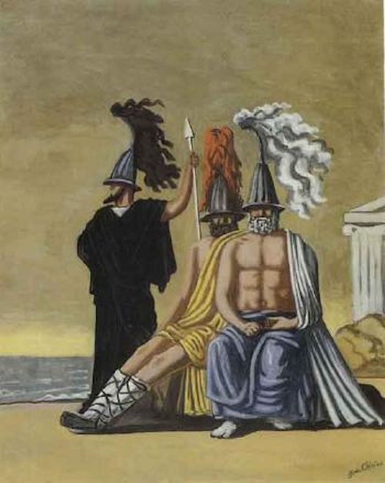 Warriors by Giorgio de Chirico