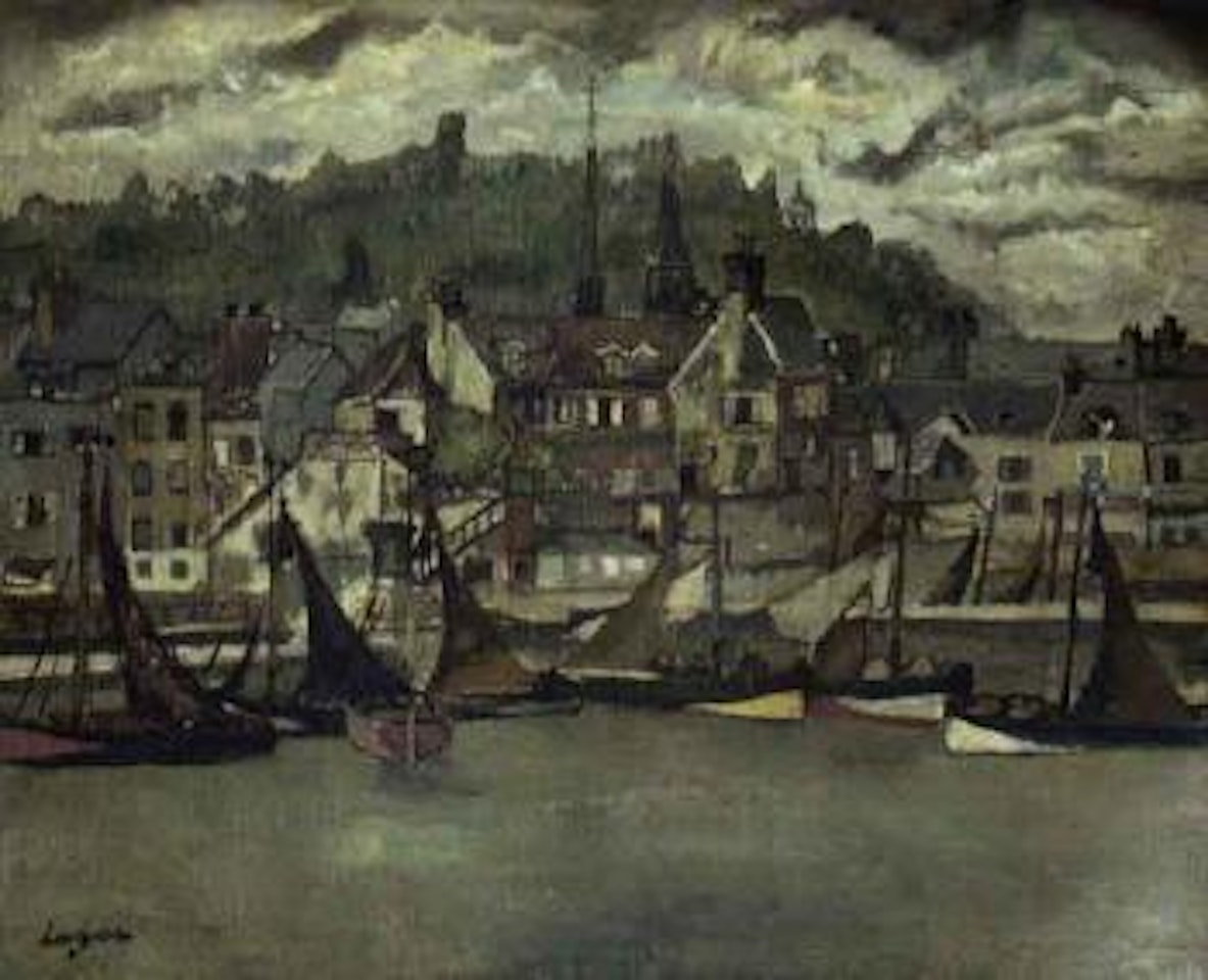 Honfleur harbour by Celso Lagar