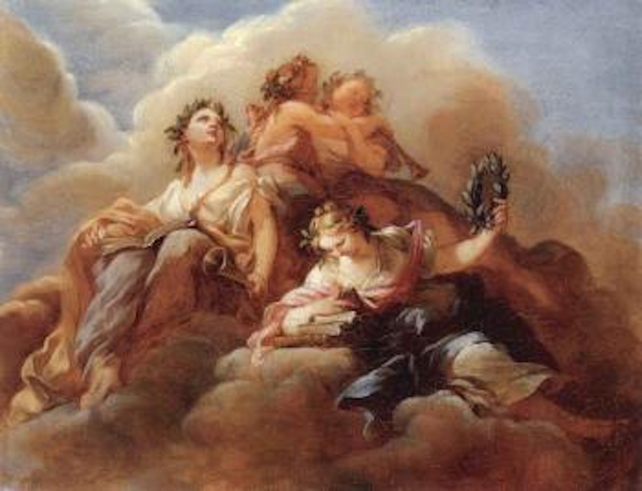 Four muses by François Lemoyne