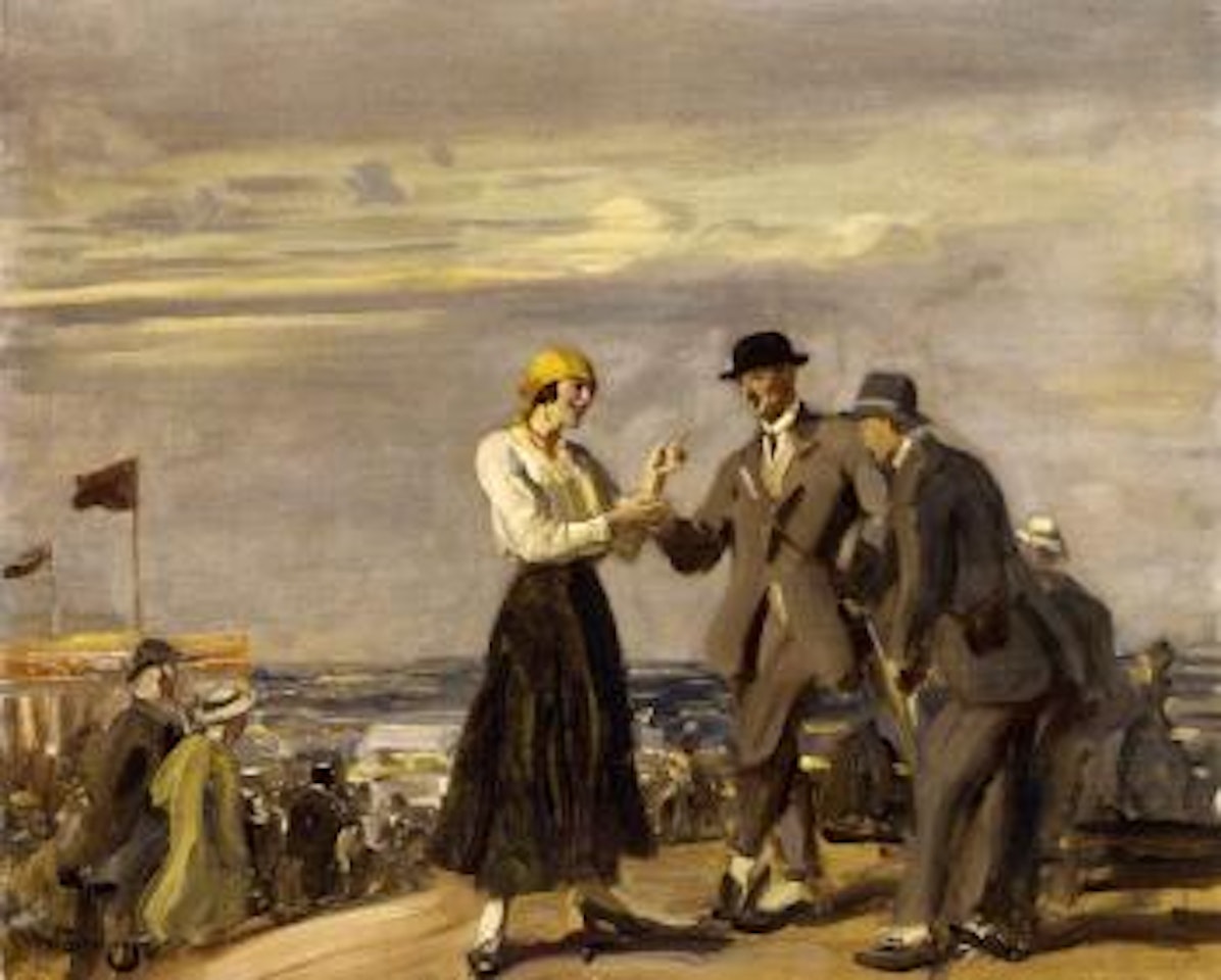 Fortune teller by Alfred James Munnings
