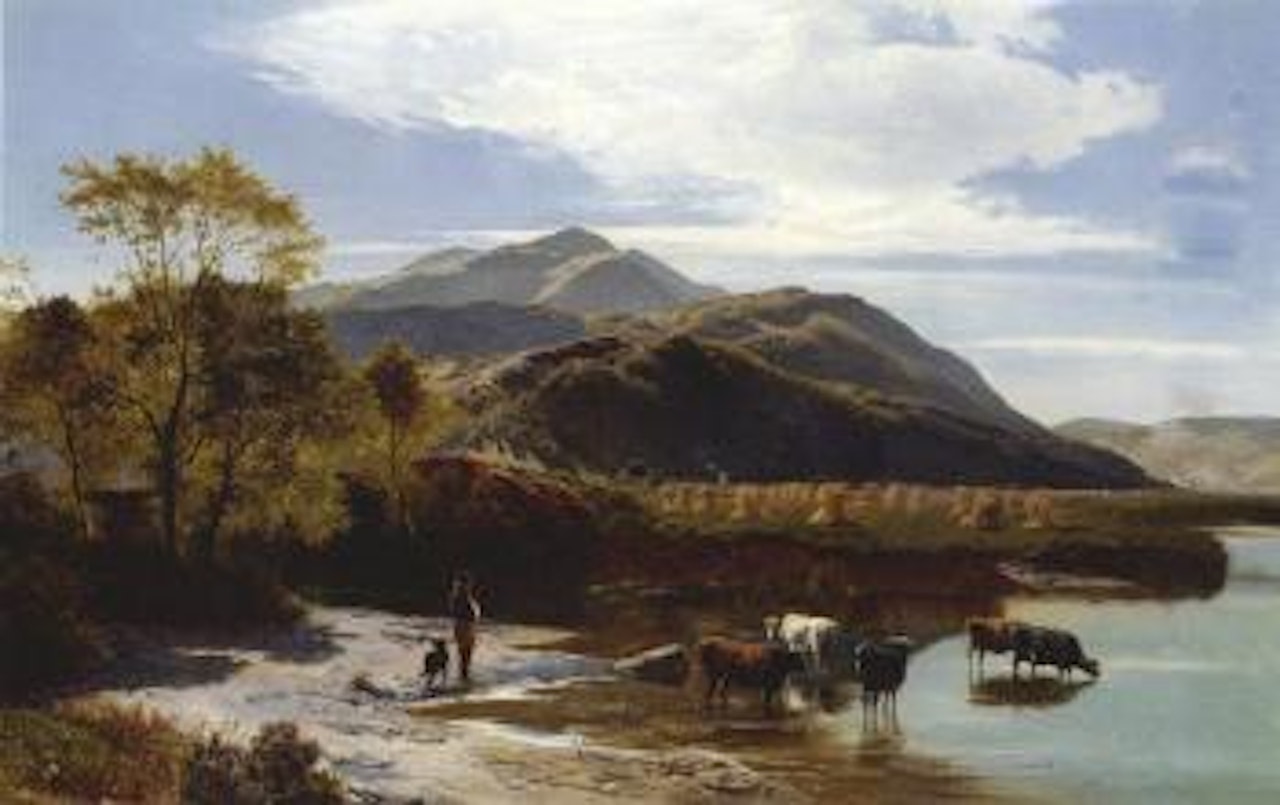Near Dolgelly, North Wales by Sidney Richard Percy