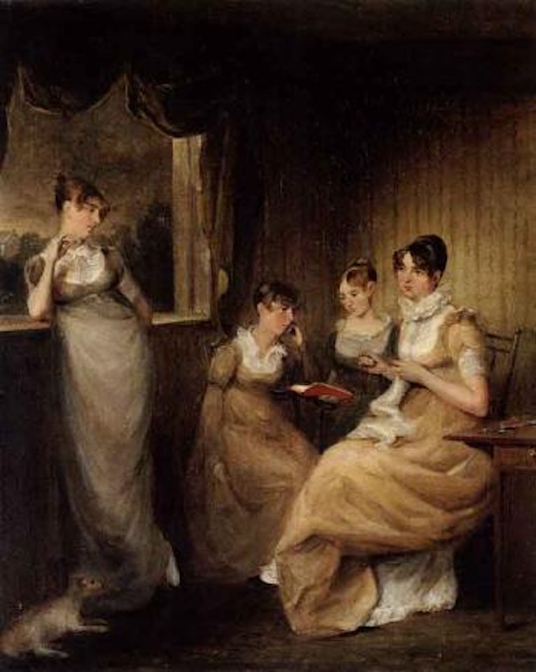 Ladies from the family of Mr Williams Mason of Colchester by John Constable
