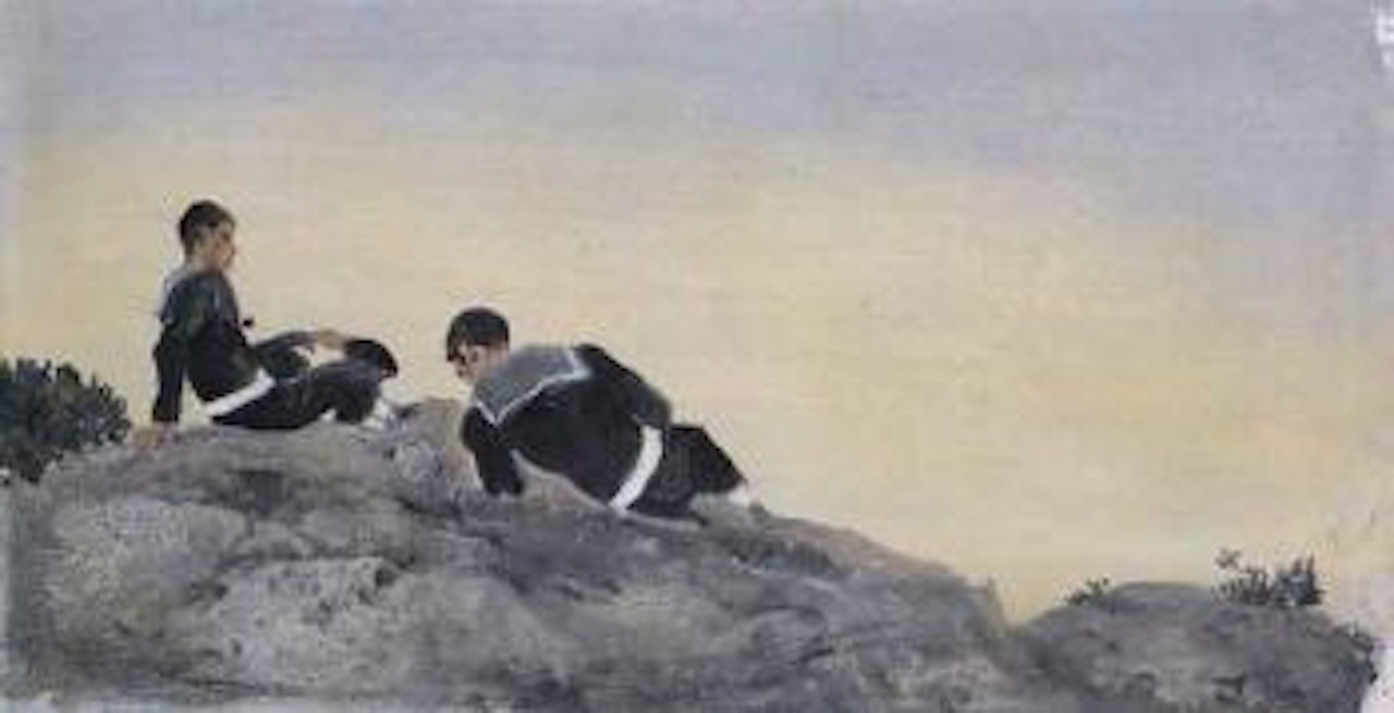 Two sailors by Yannis Tsarouchis
