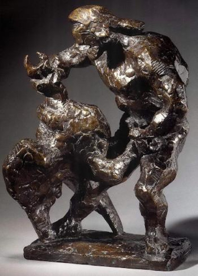 Promethee terrassant le vautour by Jacques Lipchitz