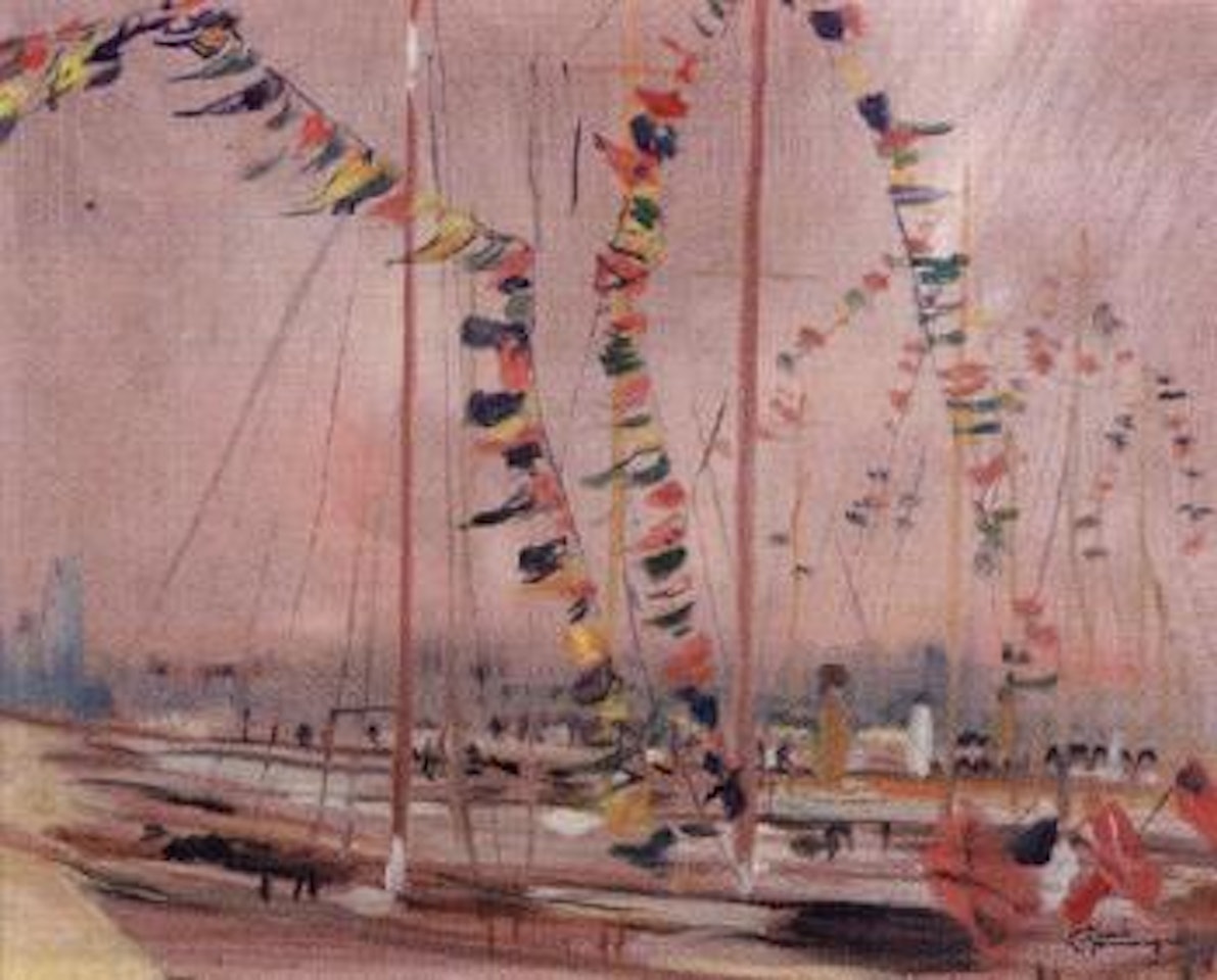 Grand Pavois a Cannes by Jean Gabriel Domergue