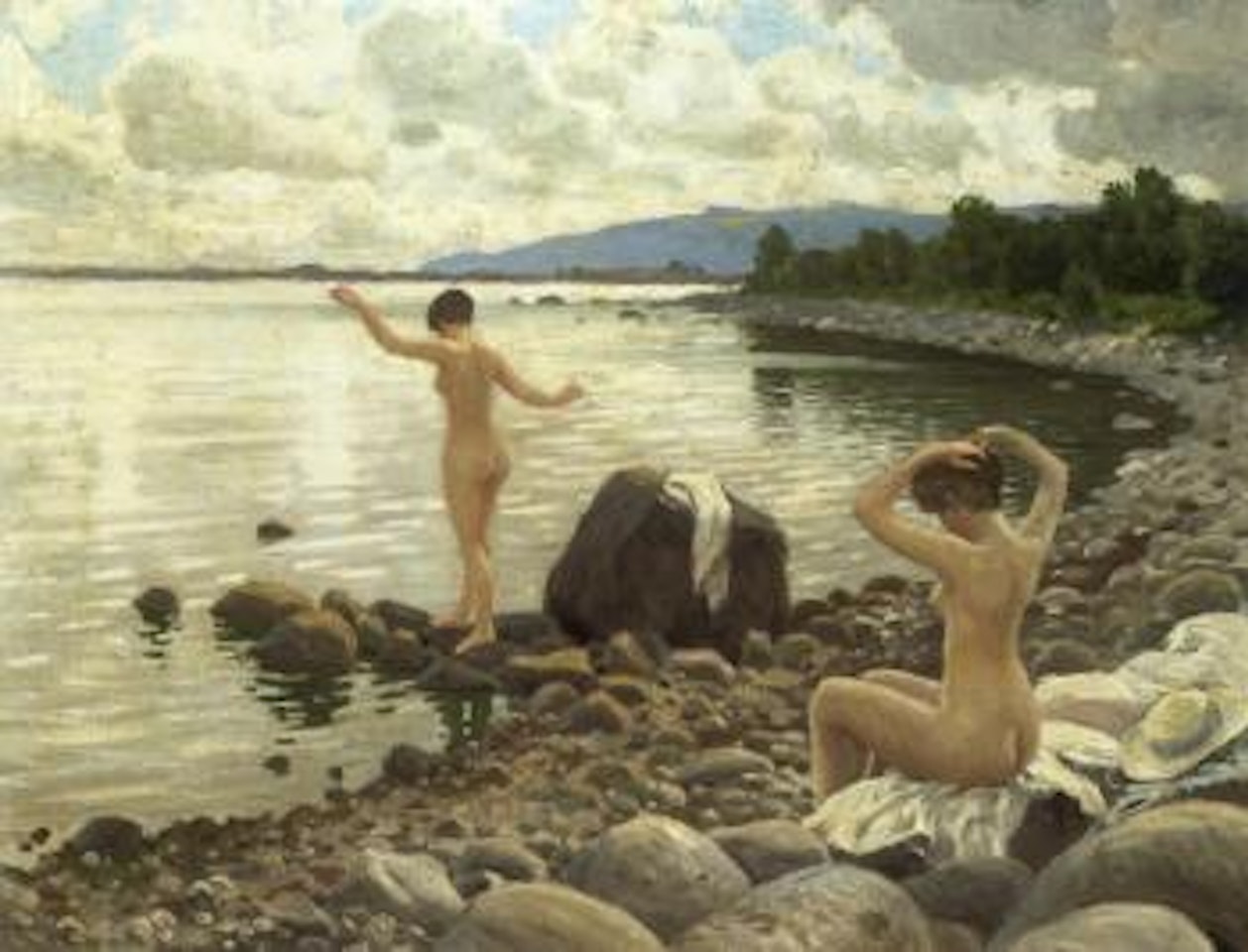 Bathers by Paul Fischer