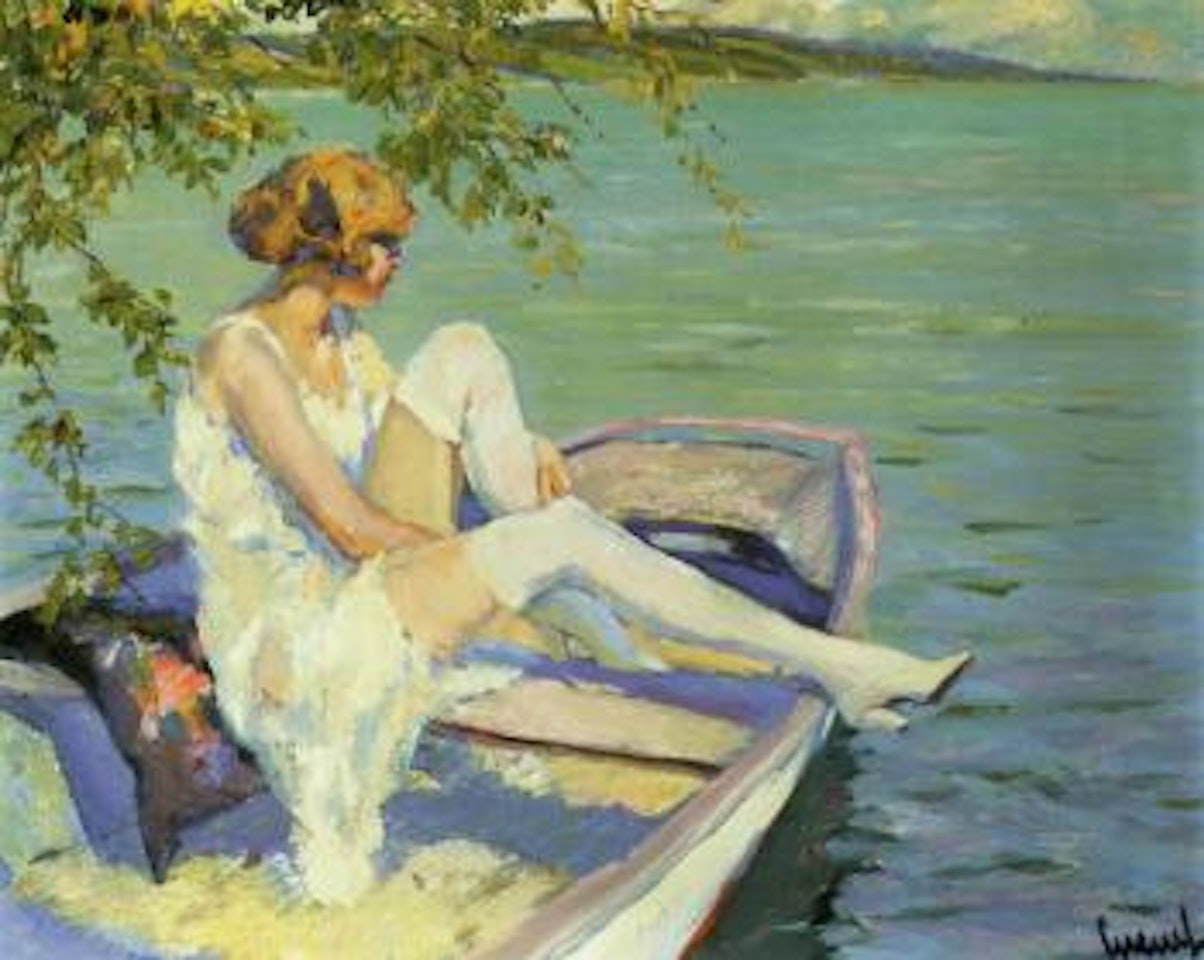 In the sun by Edward Cucuel