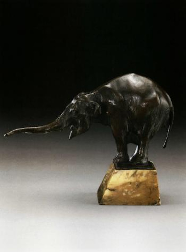 Elephant blanc mendiant by Rembrandt Bugatti