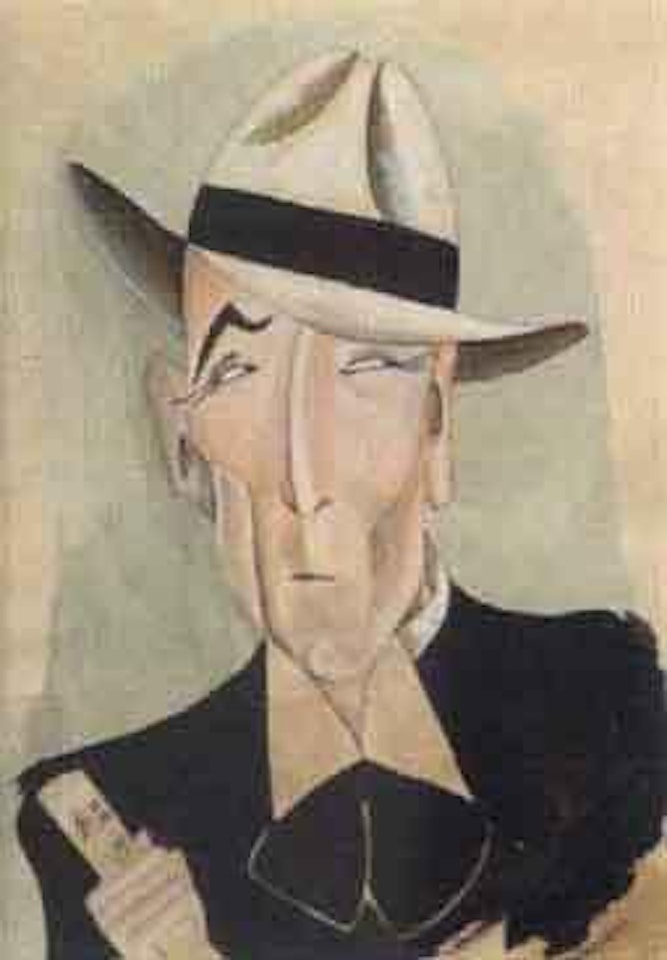 Portrait of Agustin Lara by Miguel Covarrubias