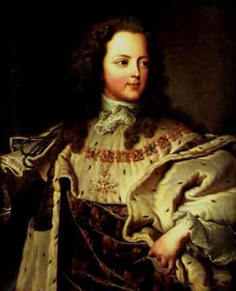 Portrait of Louis XV as a boy by Hyacinthe Rigaud