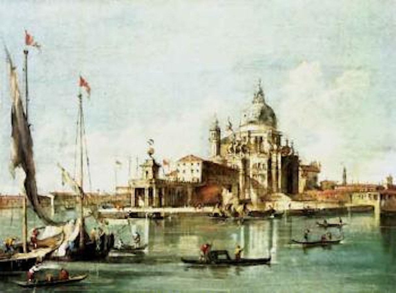 View of La Salute by Francesco Guardi