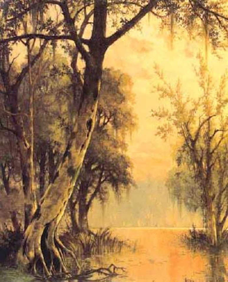 Bayou scene by Joseph R. Meeker