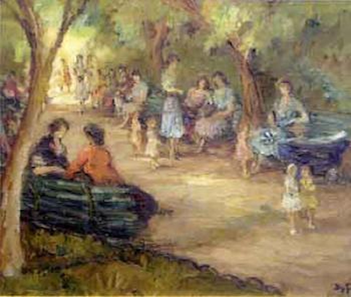 Parc Monceau by Marcel Dyf