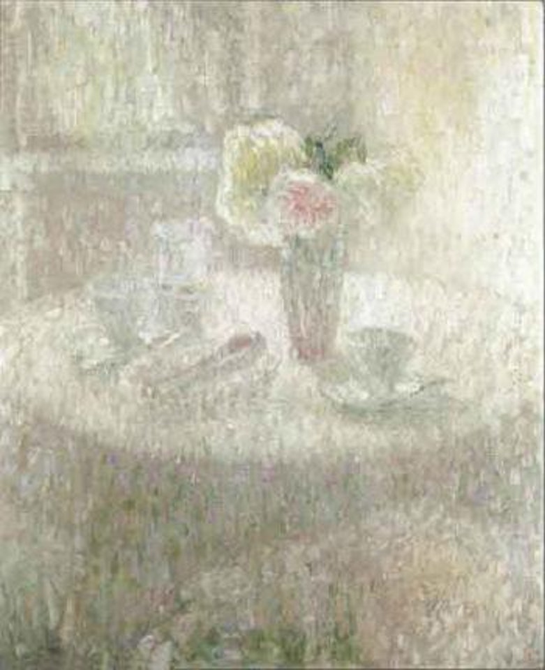 Still life with flowers by Leon de Smet