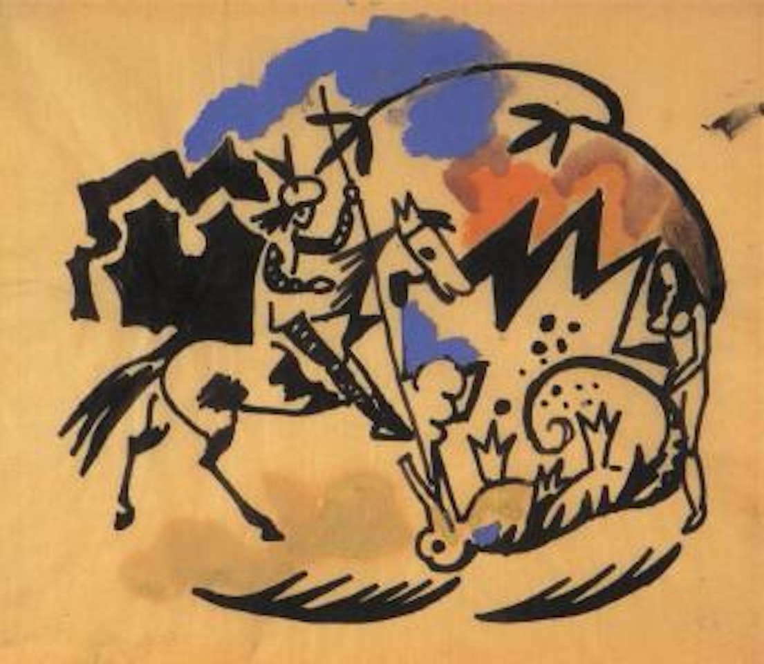 Holy George IV by August Macke