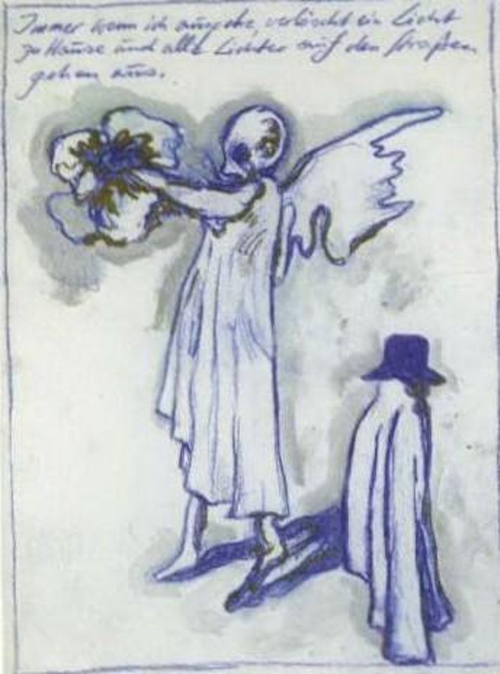 Whenever I go out, a light goes out at home and in the street by Gunter Brus