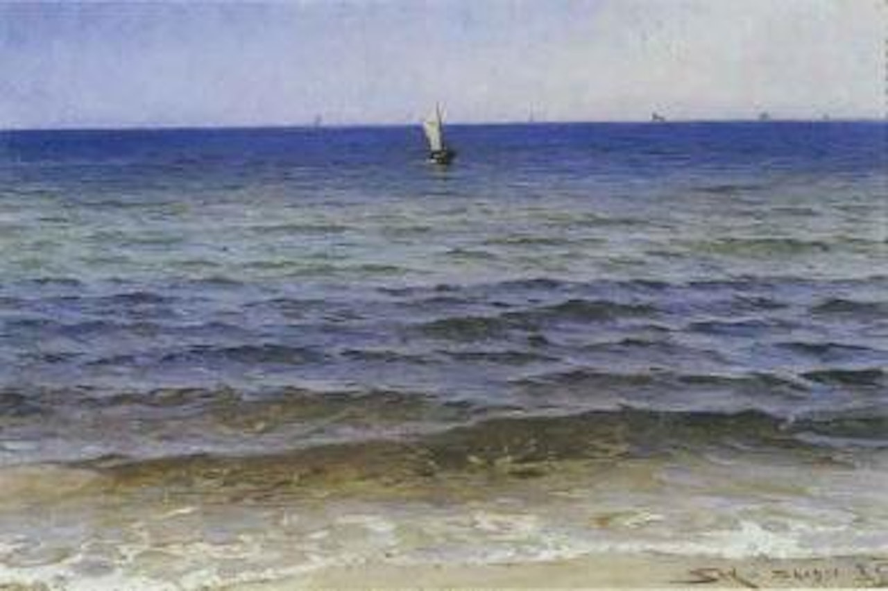 Seascape study by Peder Severin Kröyer