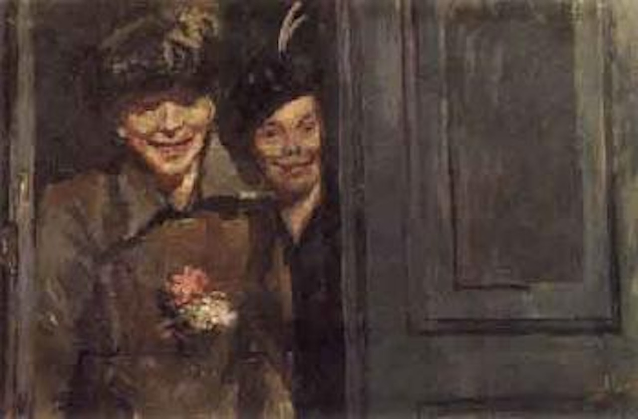 Visitors by Christian Krohg