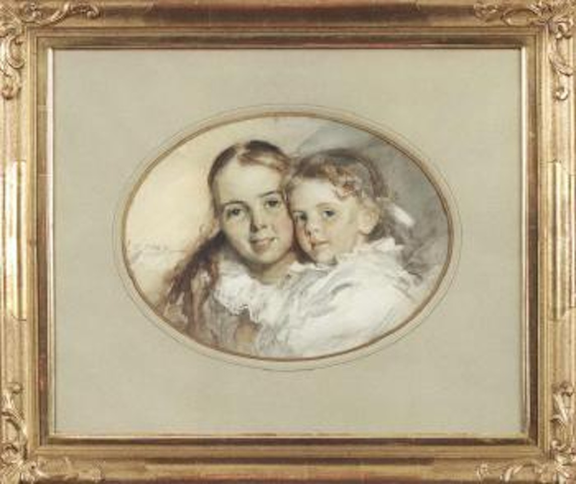 Miss Josefina and Miss Ida Rudbeck at Edsberg by Anders Zorn