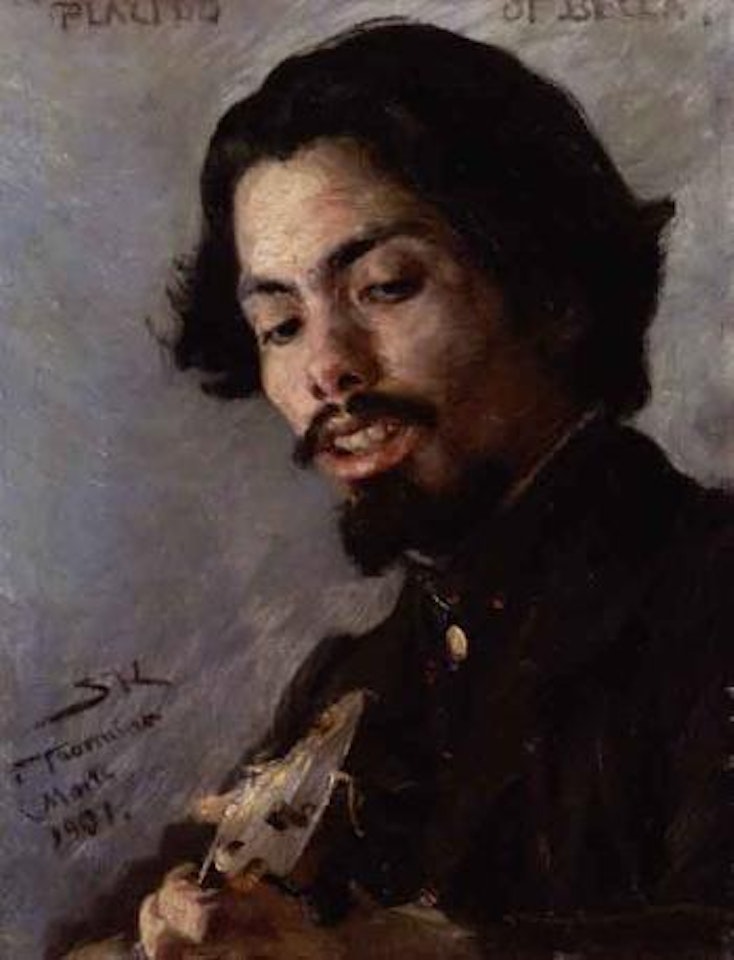 Placido de Bella by Peder Severin Kröyer
